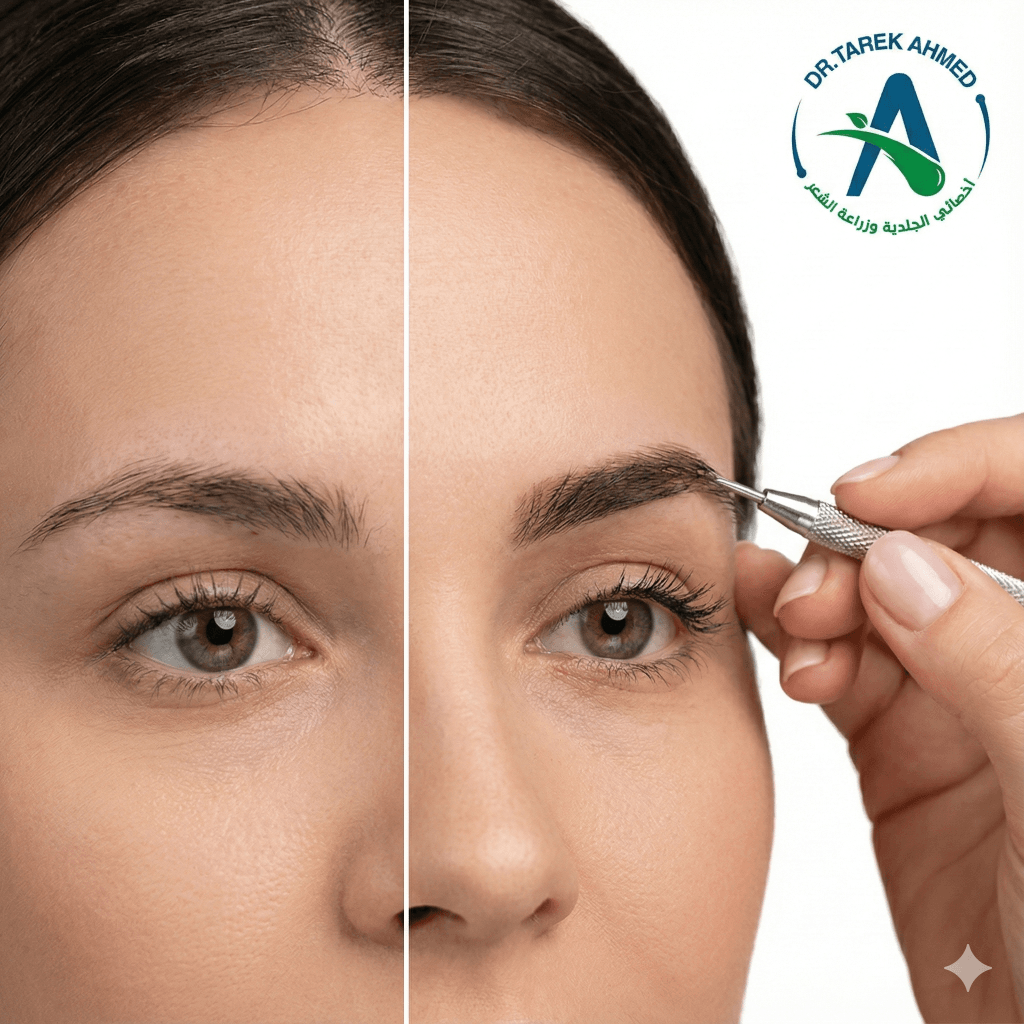 زراعة الحواجب في المنصورة